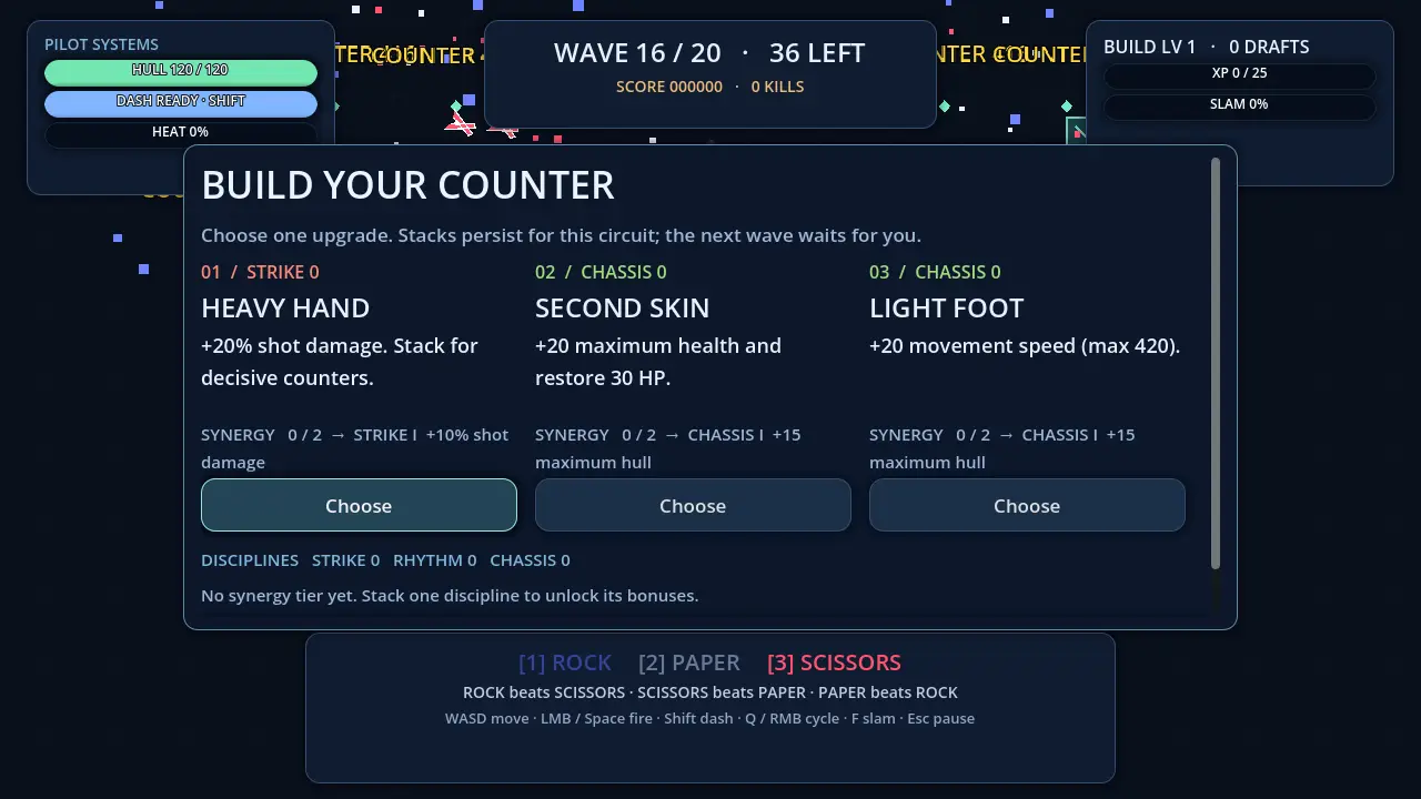 Roshambo Rumble — screenshot