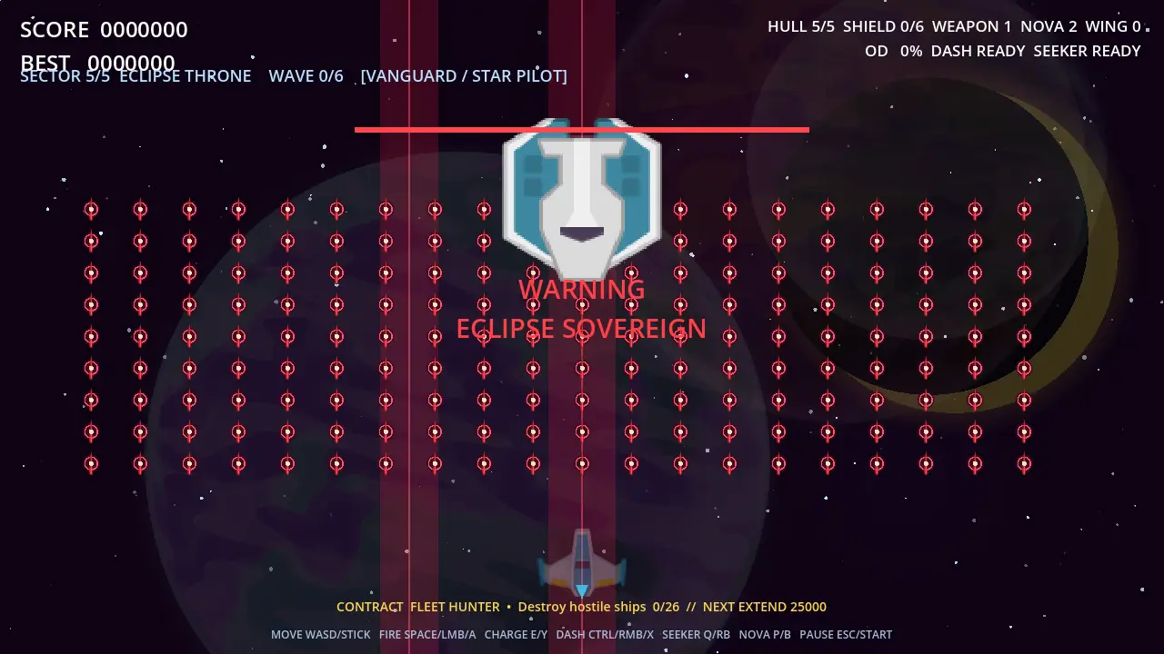 Starlight Shmup — screenshot