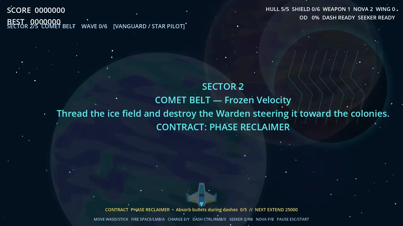 Starlight Shmup — screenshot