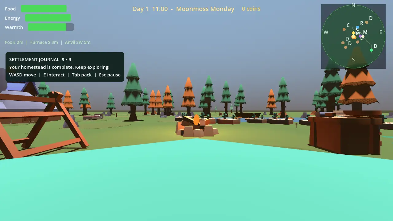Verdant Veil: Exile — screenshot