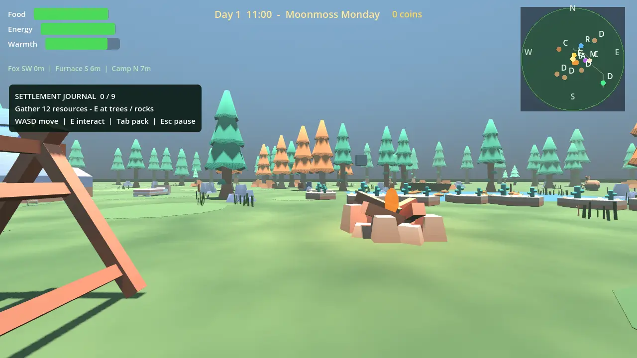 Verdant Veil: Exile — screenshot