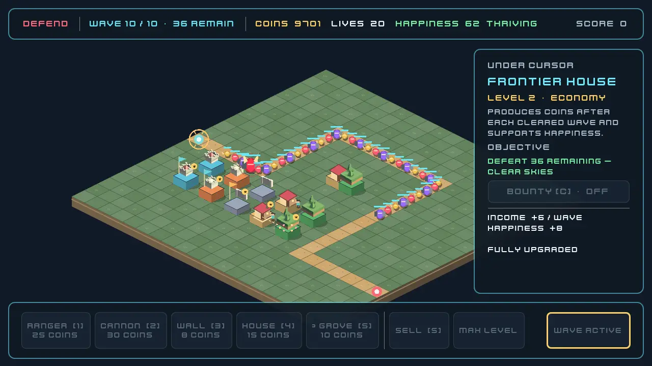 Voxel Frontier — screenshot